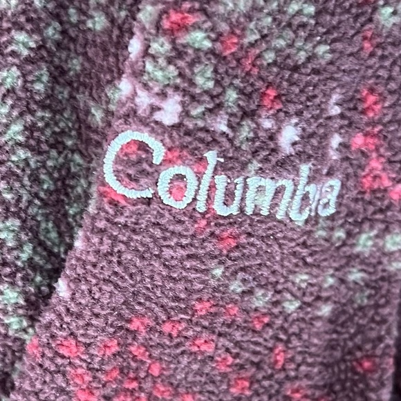 Columbia Womens 1/4 quarter zip lightweight fleece pullover Sz large - Picture 4 of 7
